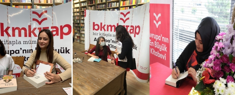 Bursalılar hafta sonu BKM Kitap’ta yazarlarla buluştu