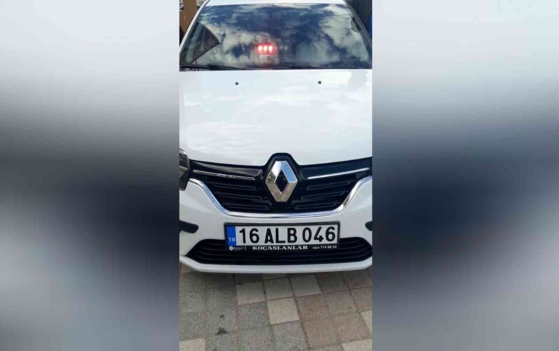 Bursa’da çakar lamba kullanan sürücüye ceza yağdı
