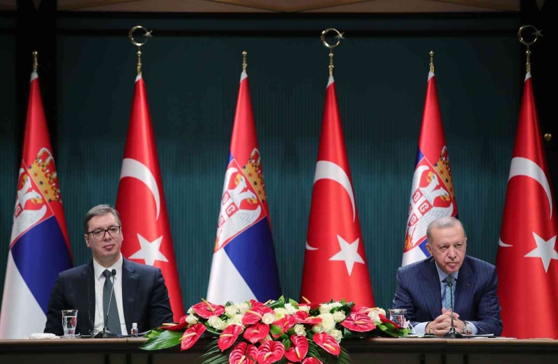 Cumhurbaşkanı Erdoğan: “Sırbistan ile ticaret hacmi hedefimiz 5 milyar doları yakalamaktır”