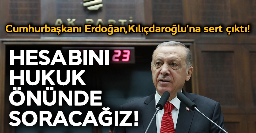 Cumhurbaşkanı Erdoğan, Kılıçdaroğlu