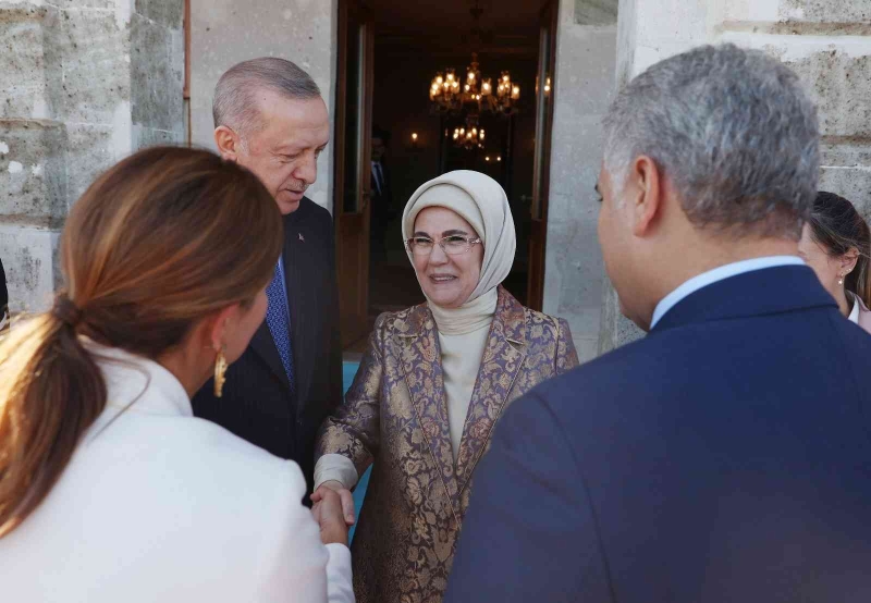 Cumhurbaşkanı Erdoğan, Kolombiya Cumhurbaşkanı Duque ile görüştü
