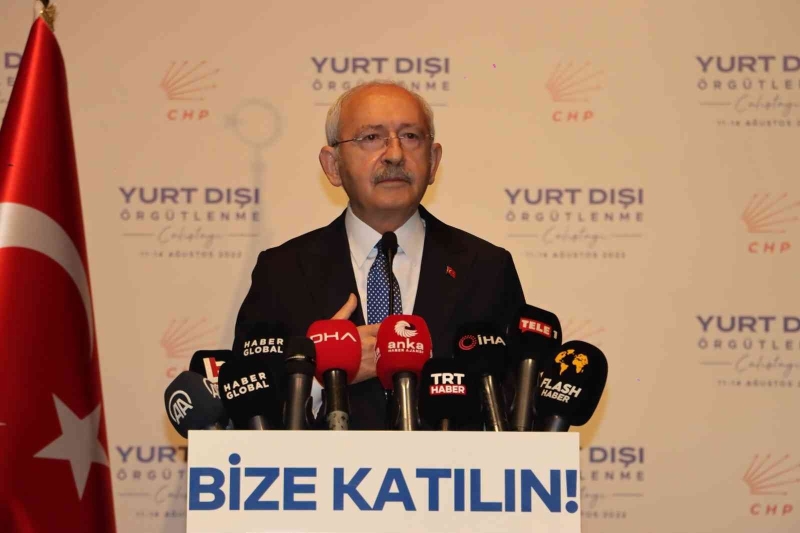 CHP Genel Başkanı Kılıçdaroğlu: “Uzun yıllardır iktidar olamayan bir Cumhuriyet Halk Partisi iktidara en yakın dönemdedir”
