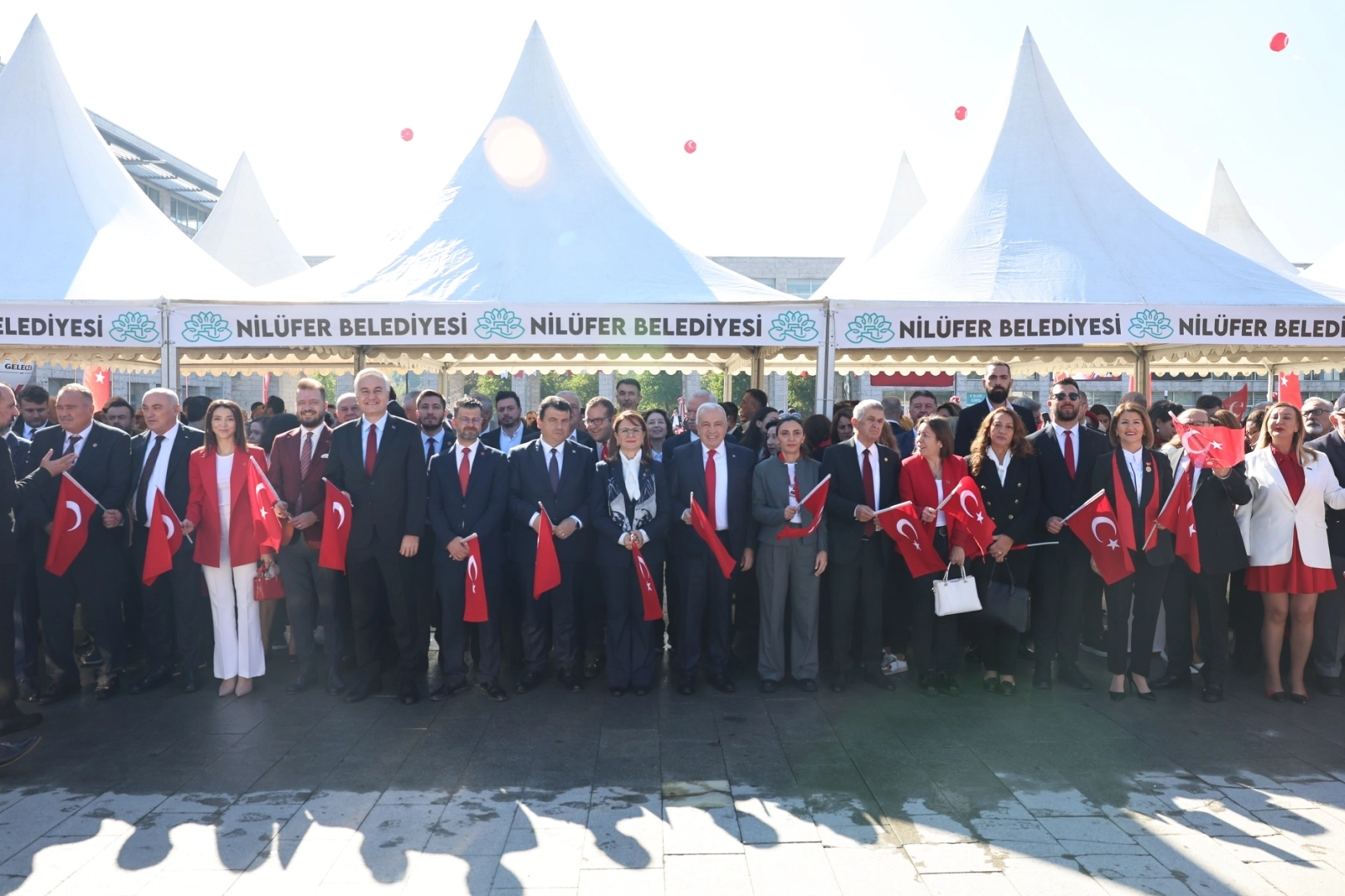 Nilüfer’de Cumhuriyet coşkusu