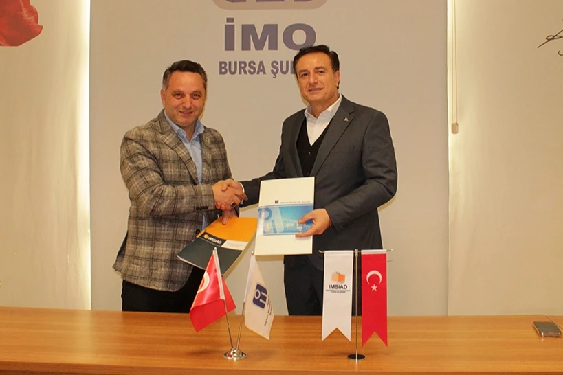 İMO Bursa Şubesi ve İMSİAD işbirliği protokolü imzaladı